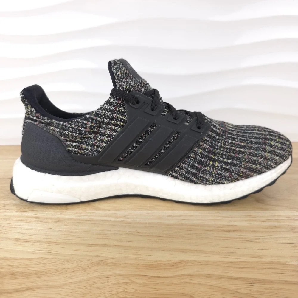 Adidas‎ Ultra Boost 3.0 Sneakers Womens 8 Youth 6.5 Core Black Carbon Ash Shoes